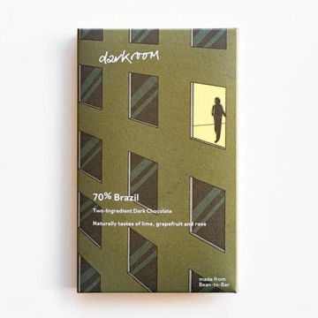 Darkroom Chocolate 70% Brazil Bom Chocolate Bar 50g