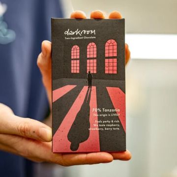 Darkroom Chocolate 70% Tanzania Kokoa Chocolate Bar 50g