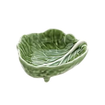 Bordallo Pinheiro Cabbage Leaf Natural 9cm
