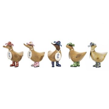 DCUK Floral Hat And Boots Duckys