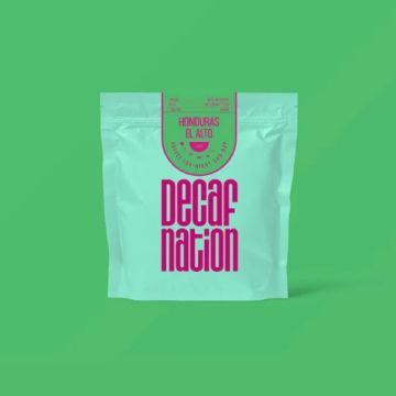 Decafnation Honduras El Alto Coffee Wholebean 250g