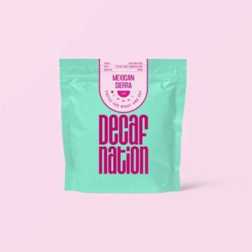 Decafnation Mexican Sierra Coffee Wholebean Ground 250g