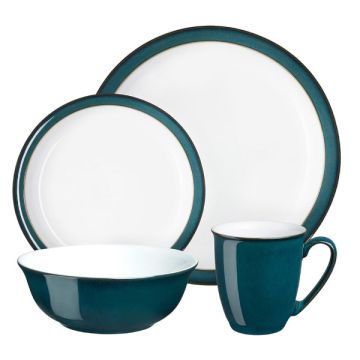 Denby Greenwich 16 Piece Tableware Set