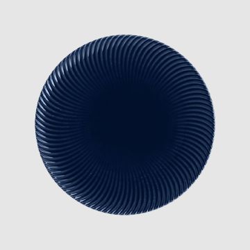 Denby Porcelain Arc Blue Dinner Plate