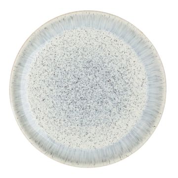 Denby Halo Speckle Coupe Dinner Plate