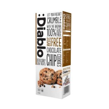 Diablo Sugar Free Chocolate Chip Cookies 130g