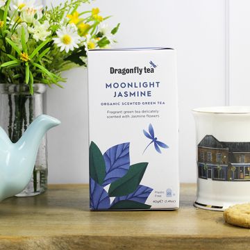 Dragonfly Moonlight Jasmine Green Tea 20 Bags
