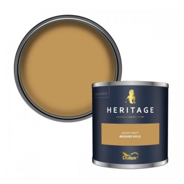 Dulux Heritage Tester Brushed Gold 125ml