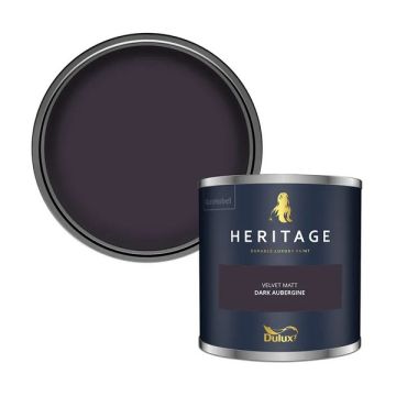 Dulux Heritage Tester Dark Aubergine 125ml