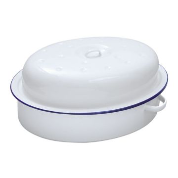Falcon Oval Enamel Roaster 36cm