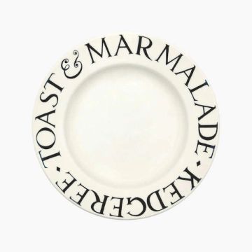 Emma Bridgewater Black Toast 8 1/2 Inch Plate