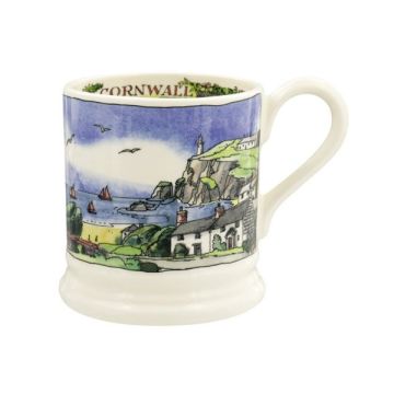 Emma Bridgewater Landscapes Of Dreams Cornish Beaches 1/2 Pint Mug