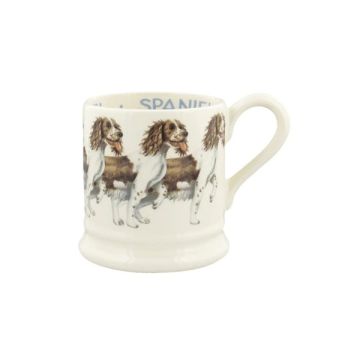 Emma Bridgewater Dogs Brown And Cream Spaniel 1/2 Pint Mug
