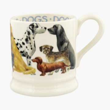 Emma Bridgewater Dogs Dogs All Over 1/2 Pint Mug