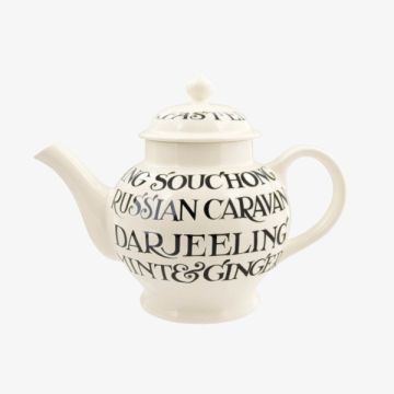 Emma Bridgewater Black Toast 4 Mug Teapot