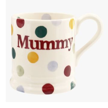 Emma Bridgewater Polka Dot Mummy 1/2 Pint Mug