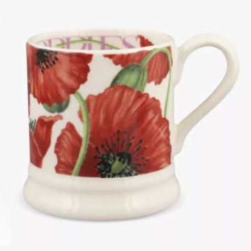 Emma Bridgewater Red Poppy 1/2 Pint Mug