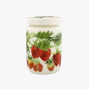 Emma Bridgewater Strawberries Medium Jam Jar With Lid