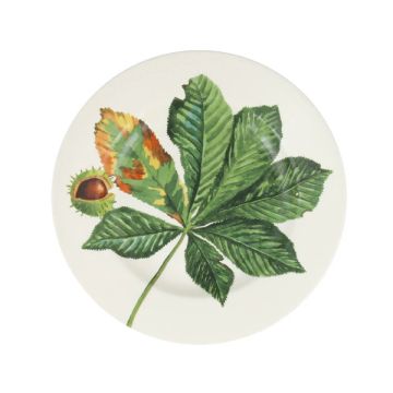 Emma Bridgewater Horse Chestnut & Conker 8 1/2 Inch Plate