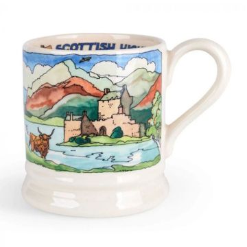 Emma Bridgewater Landscapes Of Dreams Scottish Highlands 1/2 Pint Mug