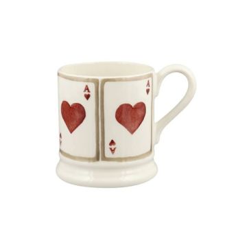 Emma Bridgewater Ace Of Hearts 1/2 Pint Mug