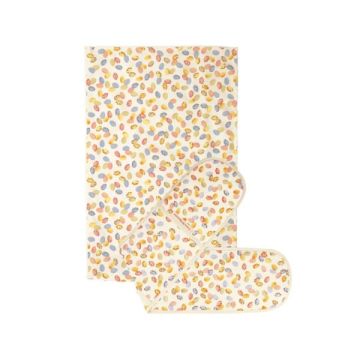 Emma Bridgewater Mini Eggs Double Oven Glove & Tea Towel Set