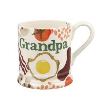 Emma Bridgewater Breakfast Grandpa 1/2 Pint Mug