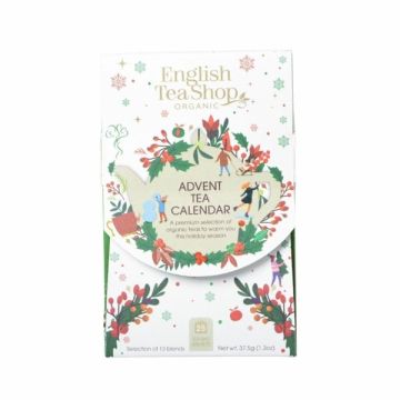 English Tea Shop Advent Calendar - White