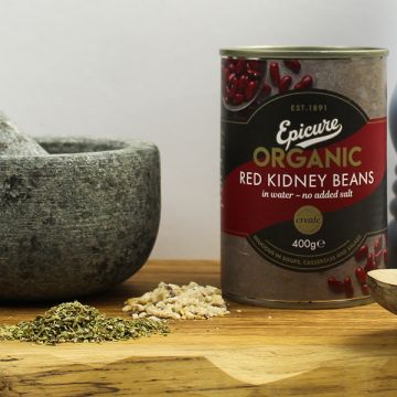 Epicure Organic Red Kidney Beans 400g