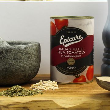 Epicure Italian Peeled Plum Tomatoes 400g