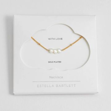 Estella Bartlett Beaded Chain And Pearl Necklace