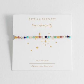 Estella Bartlett Wellness Mixed Gemstone Amelia Bracelet