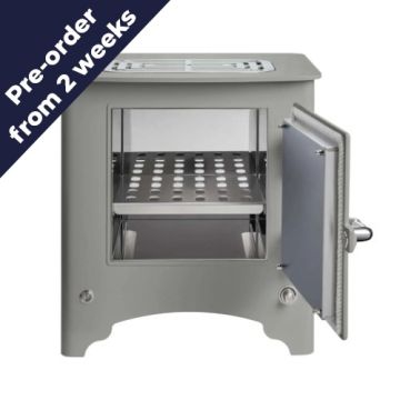 Everhot Electric Heater In Goose Grey