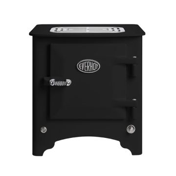 Everhot Electric Stove In Matt Black