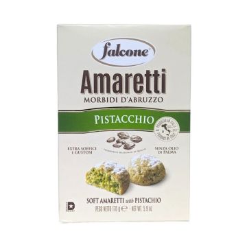 Falcone Italian Soft Amaretti With Pistachio 170g