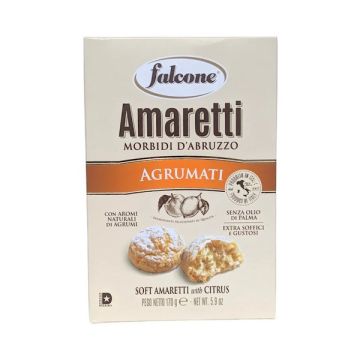 Falcone Italian Soft Amaretti With Citrus 170g