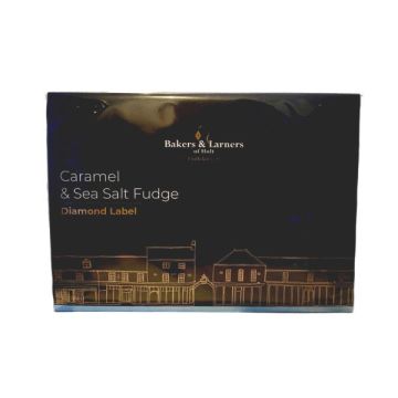 Bakers & Larners Caramel & Sea Salt Fudge Box 300g