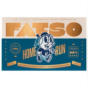 Fatso Home Run Salted Pretzel, Whole Almond, Honeycomb 150g