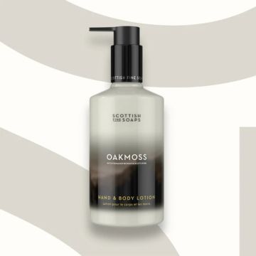 Scottish Fine Soaps Oakmoss Hand & Body Lotion 300ml
