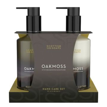 Scottish Fine Soaps Oakmoss Hand Care Set 2x300ml
