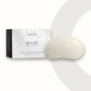 Scottish Fine Soaps Au Lait Extra Large Cleansing Bar 300g