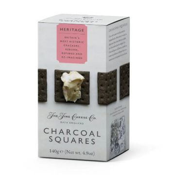 Fine Cheese Co. The Heritage Range: Charcoal Squares 140g
