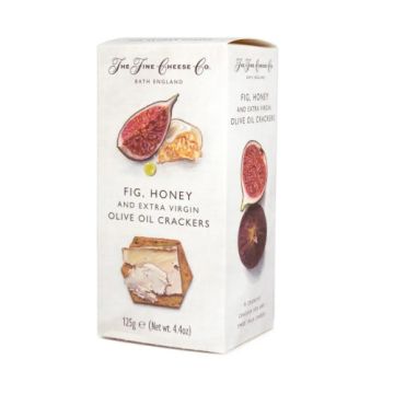 Fine Cheese Co Fig, Honey & Extra Virgin Olive Oil Crackers 125g