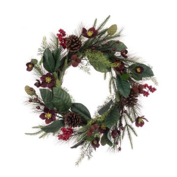 Floralsilk Rippingale Wreath 60cm