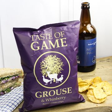 Taste of Game Grouse & Whinberry Crisps 150g