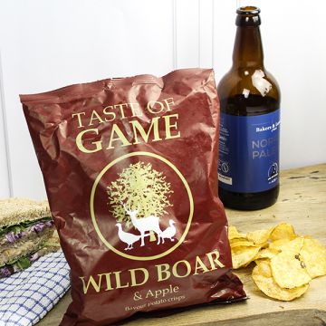 Taste of Game Wild Boar & Apple Crisps 150g