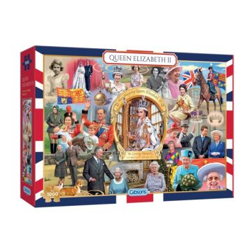 Gibsons Queen Elizabeth II 1000 Piece Puzzle