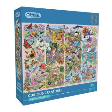Gibsons Curious Creatures 1000 Piece Puzzle