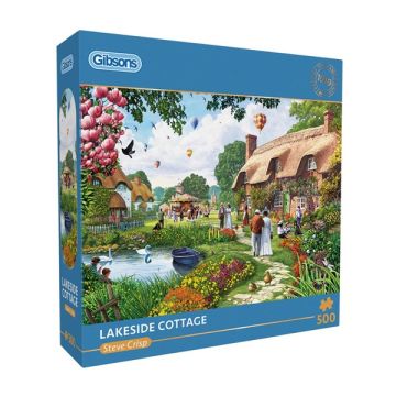 Gibsons Lakeside Cottage 500 Piece Puzzle