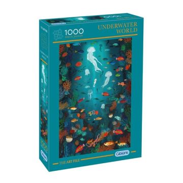 Gibsons The Art File: Underwater World 1000 Piece Puzzle